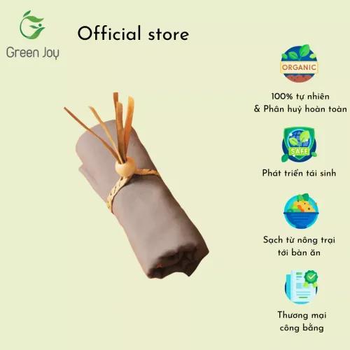 Vòng quấn khăn cỏ bàng Green Joy (Combo 10 cái)