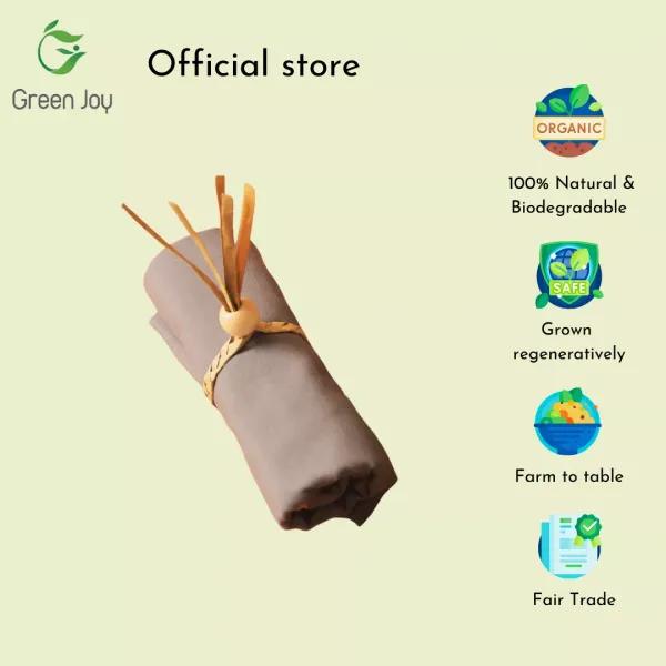 Vòng quấn khăn cỏ bàng Green Joy (Combo 10 cái)