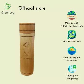 Bình giữ nhiệt bằng tre Green Joy 