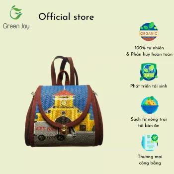 Balo cỏ bàng Green Joy vẽ