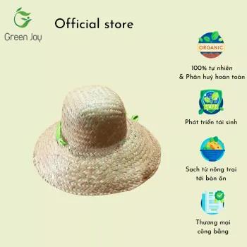 Mũ cỏ bàng Green Joy