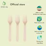 Set nĩa gỗ dùng một lần Green Joy