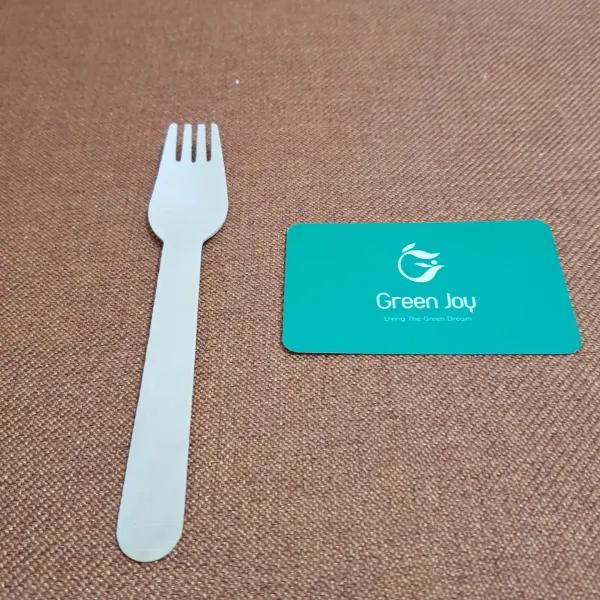 Set nĩa gỗ dùng một lần Green Joy